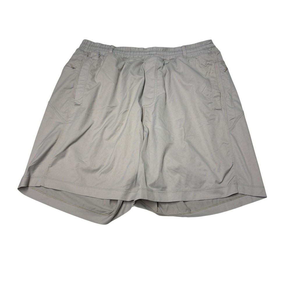Birddogs Boom Classic Lined Athletic Shorts Mens XXL W32 L7 Light Gray Gym